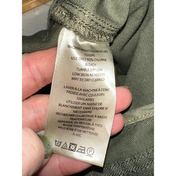 Anthropologie Pilcro NWT The Wanderer Pants Moss Green 31 MSRP $128 - Picture 5 of 13